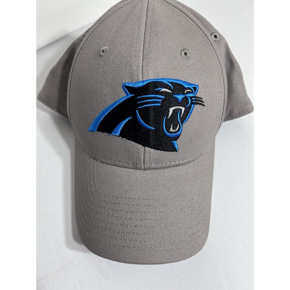 Carolina Panthers NFL Team Apparel Adult Adjustable Gray Hat One Size NWT